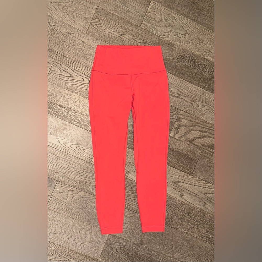 Lululemon Align High-Rise Pant 25" Glaze Pink Leggings Size 6 - Picture 2 of 5